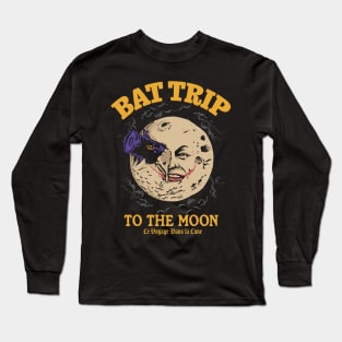 Bat trip to the Moon Long Sleeve T-Shirt